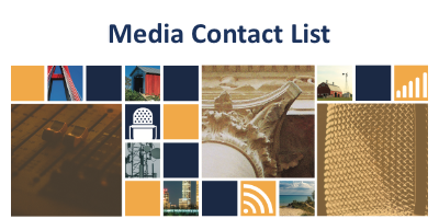 Media Contact List Media Contact List