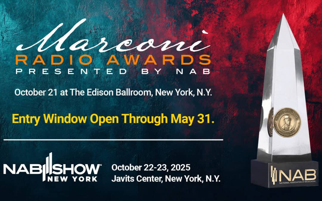 2025 NAB Marconi Radio Awards Nominations Now Open